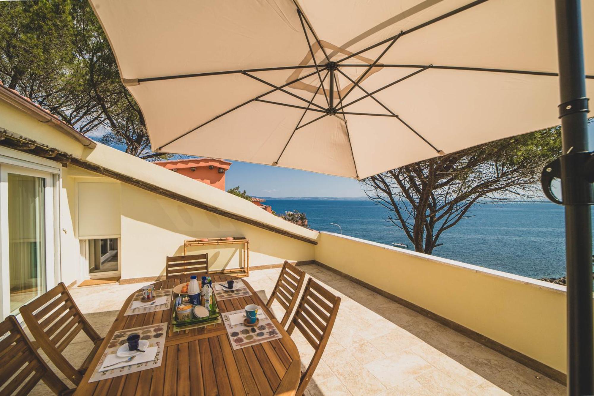 Villa La terrazza sul mare Porto Santo Stefano  Esterno foto